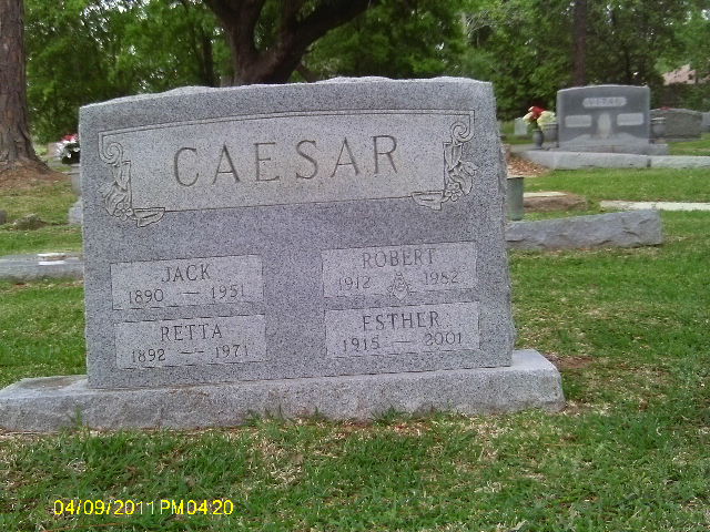 Caesar Headstone